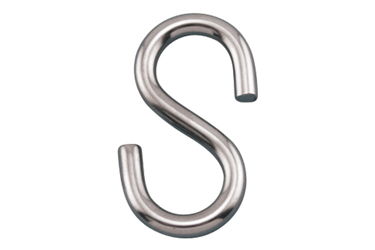 S0178-0005 | "S" HOOK 3/16", 316 SS