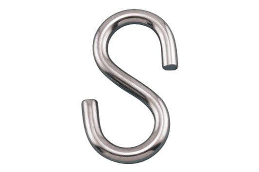 S0178-0006 | "S" HOOK 1/4", 316 SS