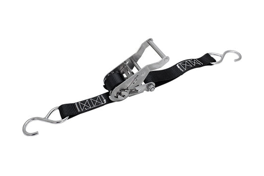 S0208-SS04 | WD RATCHET ASSY W/S HOOK BLACK 2"X17"X4', 304/316