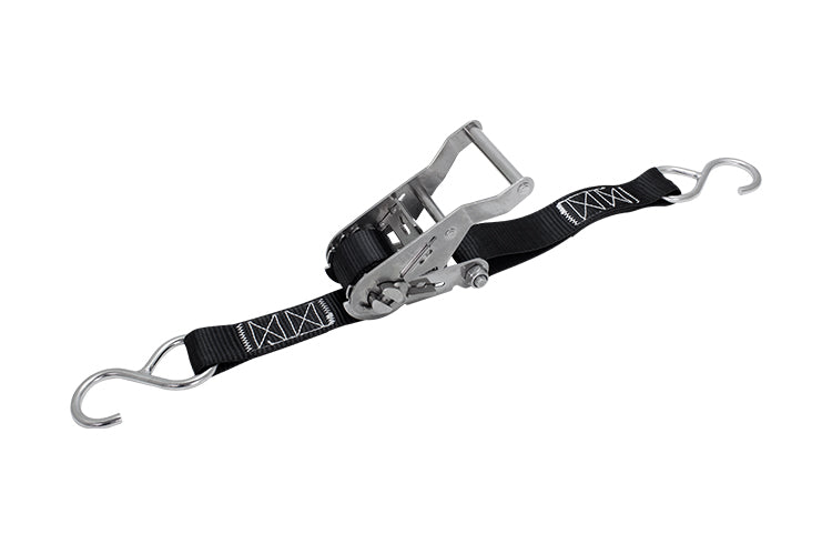 S0208-SS05 | WD RATCHET ASSY W/S HOOK BLACK 2"X17"X5', 304/316