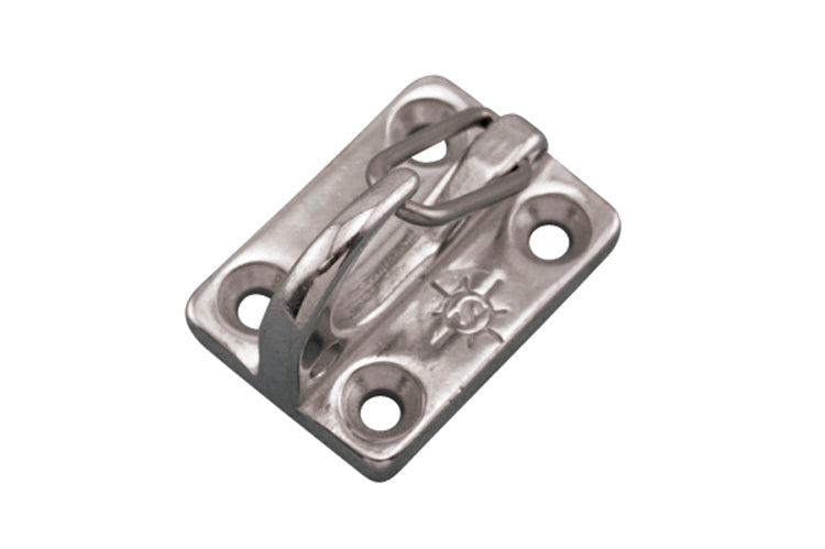 S0230-0001 | WALL/CEILING CLIP W/CHAIN, 1.77" 316 SS