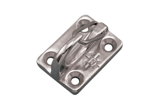 S0230-0001 | WALL/CEILING CLIP W/CHAIN, 1.77" 316 SS