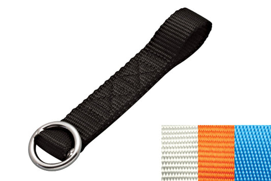S0238-BL06 | SKI TOW TIE-DOWN 3/16"X1-3/8"X7", BLUE