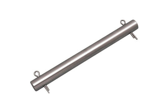 S0278-25175 | ROLLER SHAFT/PALL NUTS 1" OD X 7"L, 304 SS