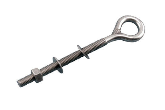S0313-0560 | METRIC WELDED EYE BOLT 5MM X 2-1/4", 304 SS