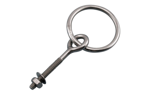 S0331-1012 | RING BOLT PLAIN 3/8" X 4-1/4", 316 SS