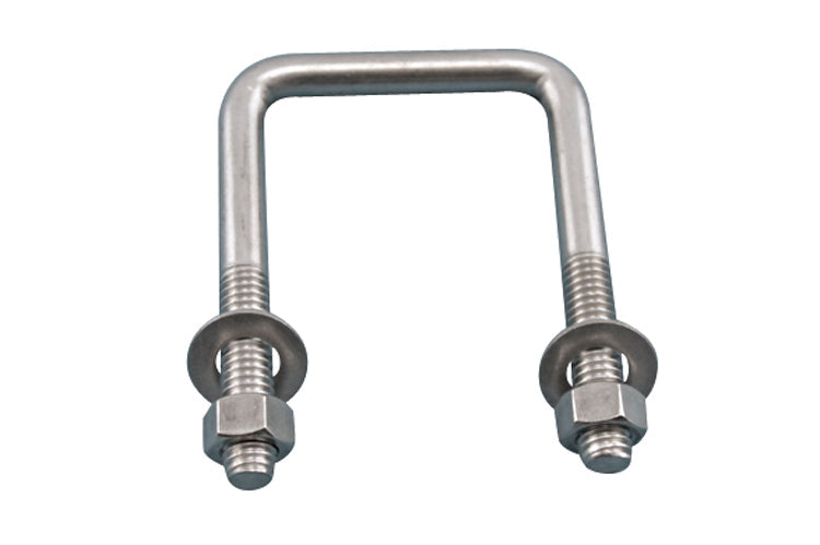 S0356-104X5 | SQUARE U-BOLT SET 3/8", 4" X 5", 304 SS