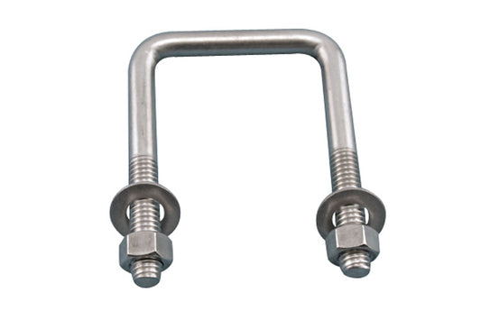 S0356-106X7 | SQUARE U-BOLT SET 3/8", 6" X 7", 304 SS