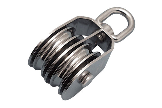 S0404-0038 | TWIN SWIVEL BLOCK 1-1/2", 304/316 SS