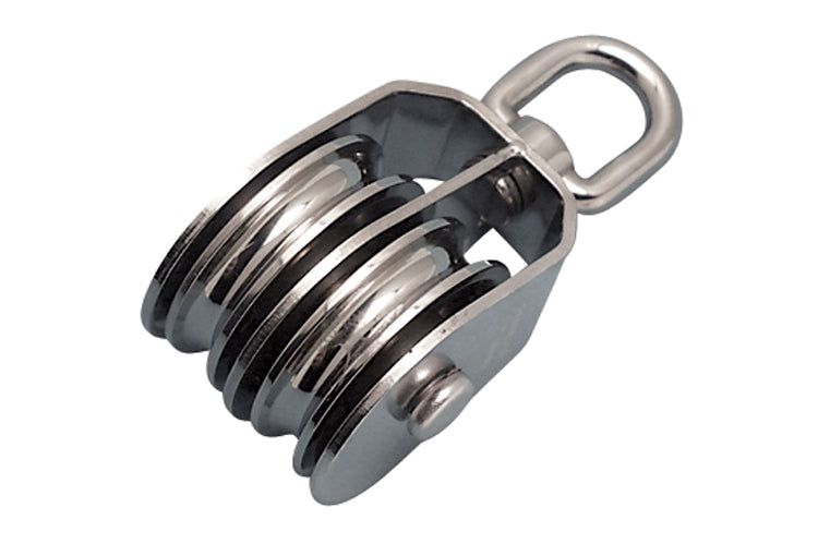 S0404-0050 | TWIN SWIVEL BLOCK 2", 304/316 SS