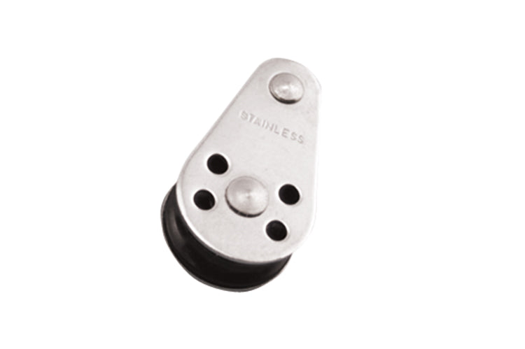 S0405-FP25 | PULLEY BLOCK W/FIXED PIN 1", 304 SS