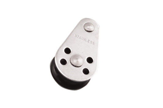 S0405-FP25 | PULLEY BLOCK W/FIXED PIN 1", 304 SS