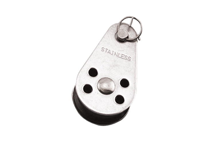 S0405-RP25 | PULLEY BLOCK W/REMOV PIN 1", 304 SS