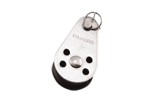 S0405-RP25 | PULLEY BLOCK W/REMOV PIN 1", 304 SS