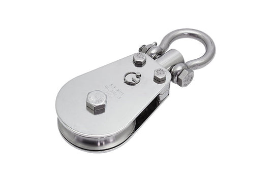 S0429-13063-BA1 | PULLPRO  SA BOW SHACKLE BLOCK 1/2" R, 2.5", BU, 316 SS