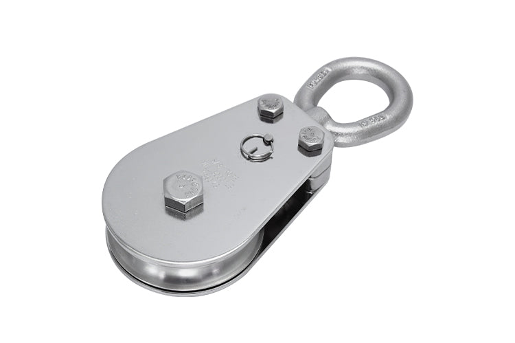 S0430-12050-EY1 | PULLPRO SWIVEL EYE BLOCK 7/16" R, 2.0", BB, 316SS