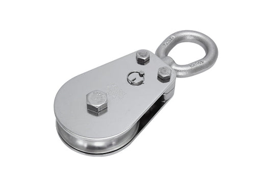 S0430-13063-EY1 | PULLPRO SWIVEL EYE BLOCK 1/2" R, 2.5", BB, 316 SS