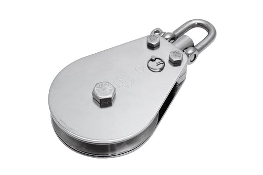 S0433-08125-DS1 | PULLPRO D SHACKLE BLOCK HILOAD 5/16" W, 5.0", BU, 316SS