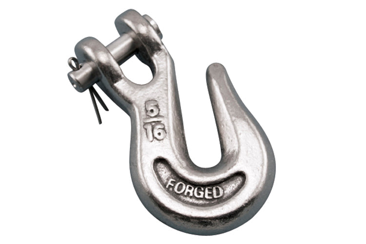 S0451-0007 | CLEVIS GRAB HOOK 1/4", 316 SS
