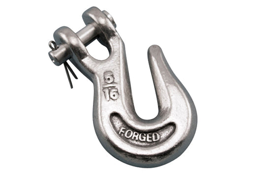 S0451-0010 | CLEVIS GRAB HOOK 3/8", 316 SS