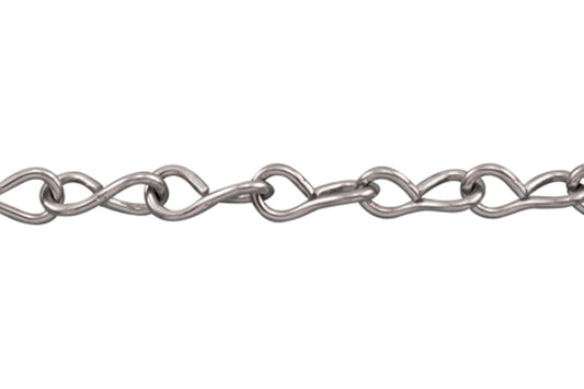 S0621-0001 | SINGLE JACK CHAIN (S9) # 16 1.6 MM, 304-302 SS