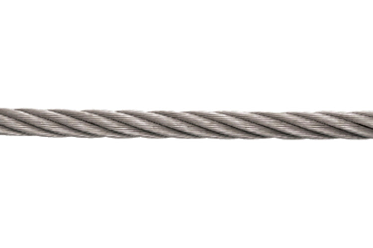 S0703-0003 | WIRE ROPE, 7 X 19 1/8" CUTS, 316 SS