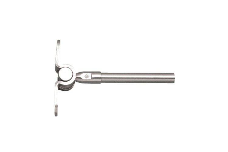 S0723-H003 | WALL MOUNT TERMINAL HAND SWAGE, 1/8" 316 SS