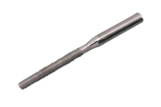 S0727-0705 | RAIL SWAGE STUD RH UNF 1/4" X 3/16", 316 SS