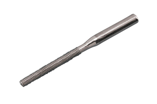 S0730-0704 | RAIL SWAGE STUD UNC LH 1/4" X 5/32", 316 SS