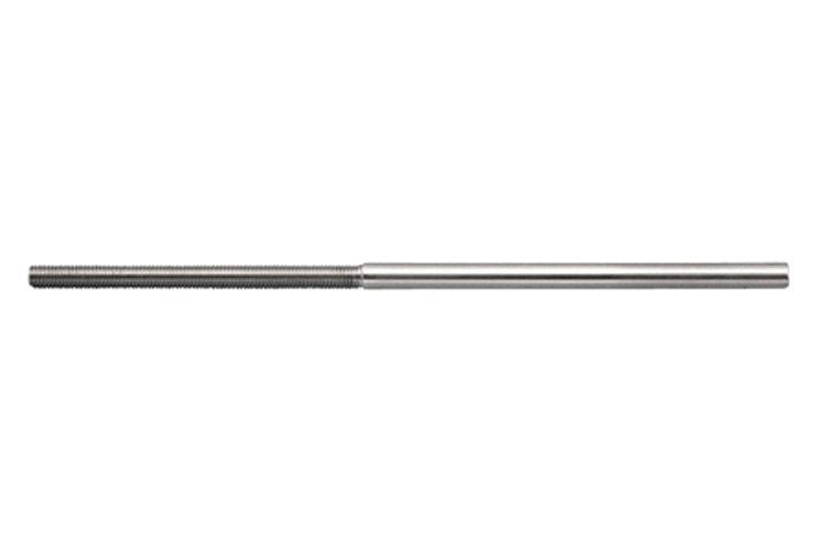 S0731-HL703 | LONG STUD, HAND SWAGE RH UNF 1/8", 316 SS