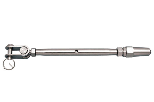 S0764-1307 | QA TURNBUCKLE STUD & TOGGLE 1/2"X1/4" 316 SS