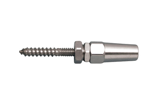 S0777-0905 | QUICK ATTACH WOOD STUD 5/16"X3/16", 316 SS
