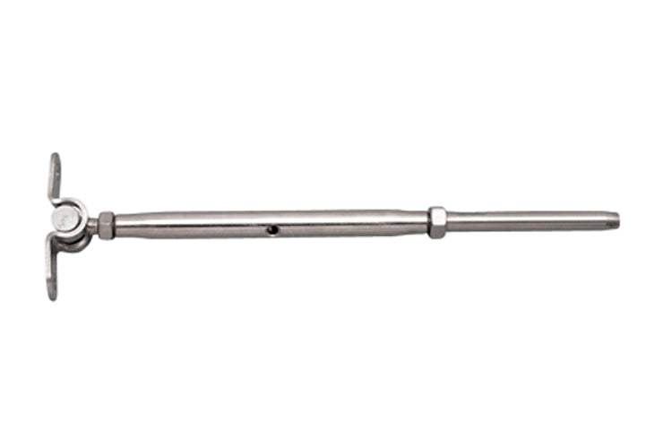 S0784-0703 | TURNBUCKLE WALL MOUNT & SWAGE 1/4"X1/8" 316SS
