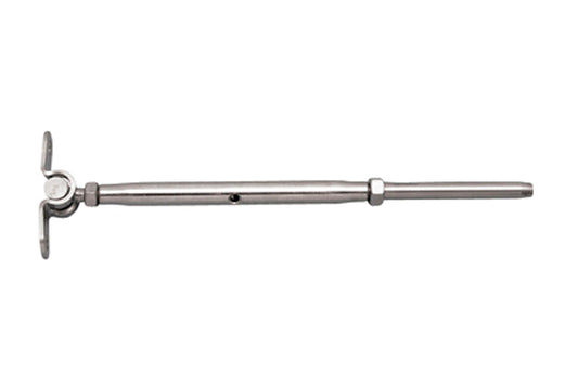 S0784-0705 | TURNBUCKLE WALL MOUNT & SWAGE 1/4"X3/16" 316SS