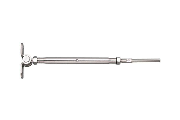 S0784-H0705 | WALL MOUNT & HAND SWAGE STUD, 3/16" 316 SS