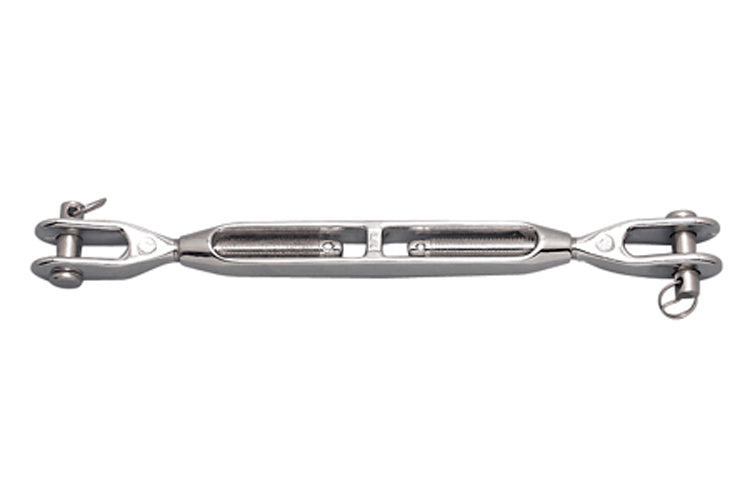 S0787-0010 | TURNBUCKLE JAW & JAW 3/8" (3/16), CHROME BRZ