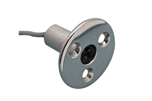 S0803-5000 | MICROSTAR TRI STAR FACE MOUNT 12V, 1-1/2" WHITE
