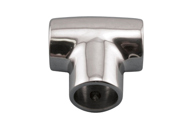 S3660-0900 | TEE RAIL, 3-WAY 7/8" 90 DEG, 316 SS