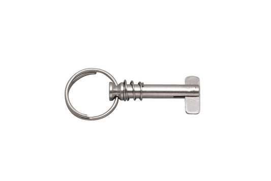 S3685-0001 | REMOVABLE PIN W/RING 1/4", STAINLESS STEEL