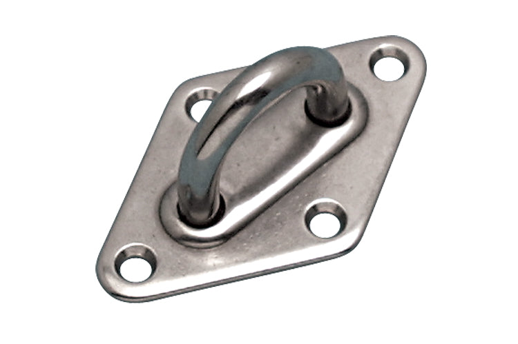 S3703-1002 | DIAMOND PAD EYE STAMPED, 3-1/4" 304 SS