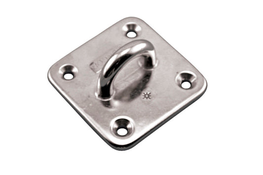 S3704-0000 | SQUARE PAD EYE HD, 3" 316 SS