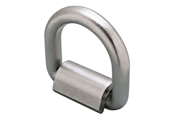 S3722-0020 | LASHING RING W/WELD ON "D" RING 3/4", 316 SS