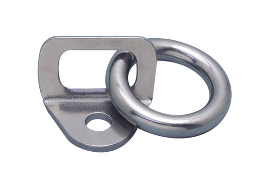 S3725-R050 | TIE DOWN TAB W/RING 304 SS