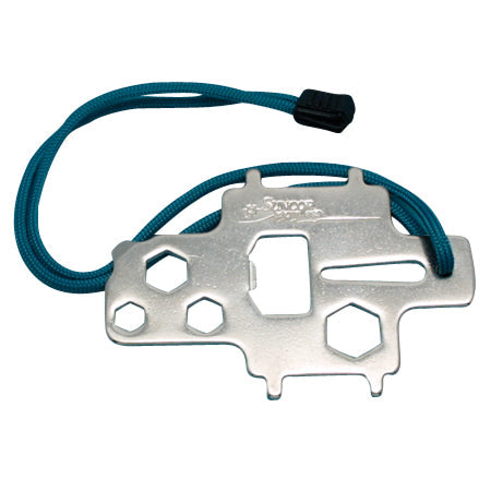 S3925-0000 | MULTI-TASK DECK KEY W/LANYARD, 304 SS