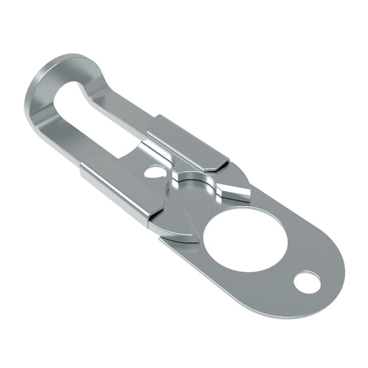 TL-05-100-07 | Push-to-Close Latch, Plastic, White