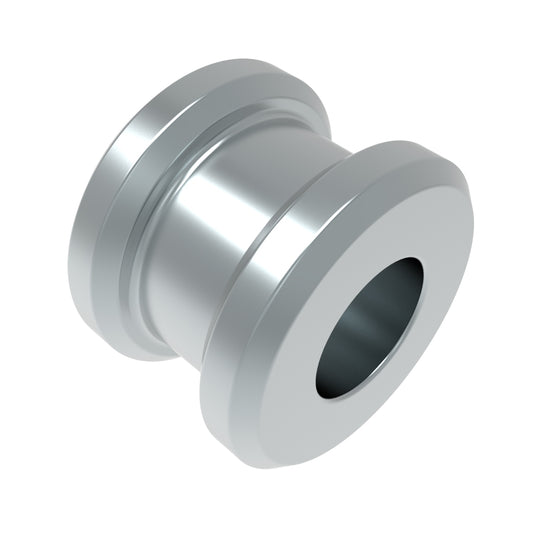 TL-05-117-52 | Slide Latch Keeper, Steel, Zinc Plate, Bright Chromate