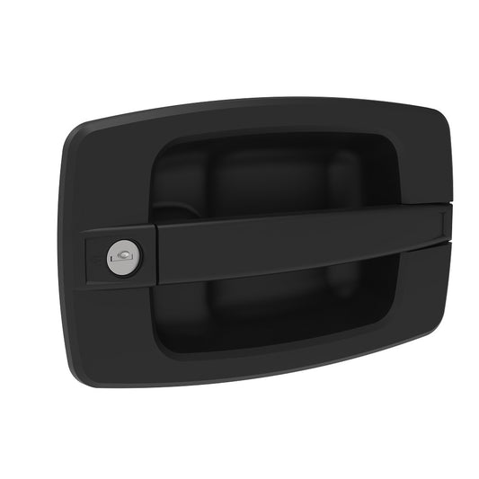 AC-10-161-11-MK10 | Actuator, Single Point, Direct Pull, Large Handle, Flush Mount, Standard Key Multiple Key Codes (2 Keys Included), Nylon, Black