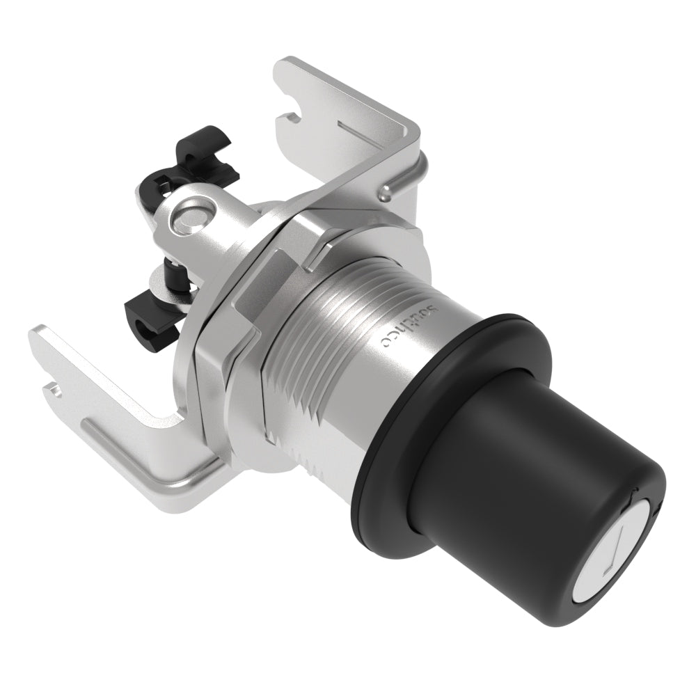 AC-30-152-31 | Actuator, Single or Multi Point, with Cable Bracket, Push Button, CH 751 Key (2 Keys Included), Nylon, Black