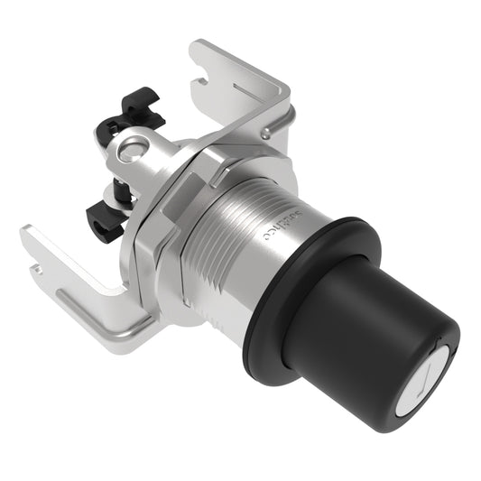 AC-30-112-31 | Actuator, Single or Multi Point, with Cable Bracket, Push Button, Locking, Reversible R001 (Keys Not Included), Nylon, Black