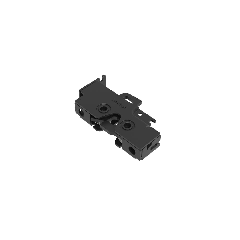 Rotary Push-to-Close Latch, Medium Size, Single Stage, Bottom
